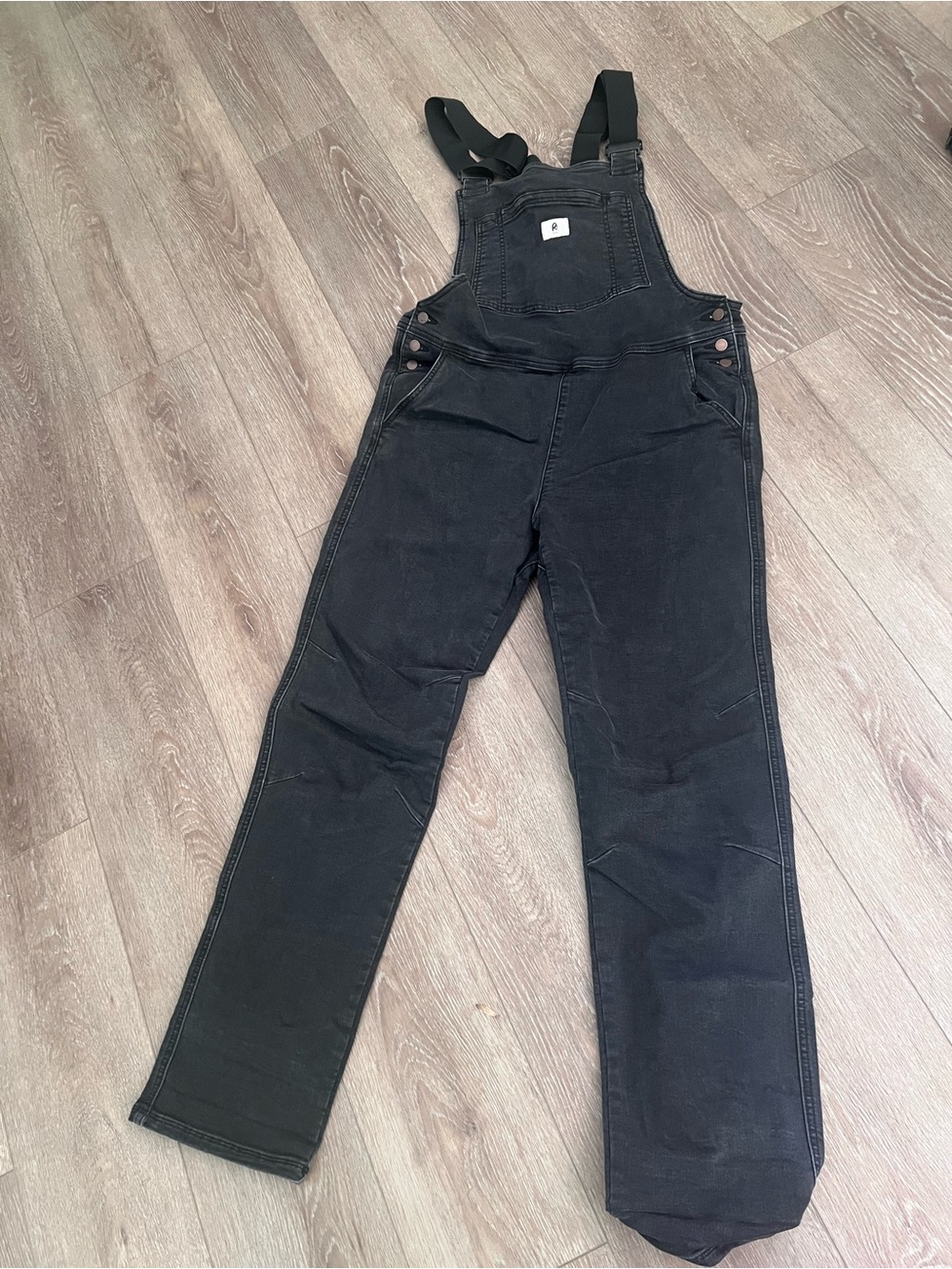 Ripton Black Denim Overalls - women’s